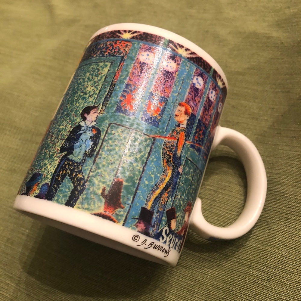 Starbucks Seurat Painting Mug